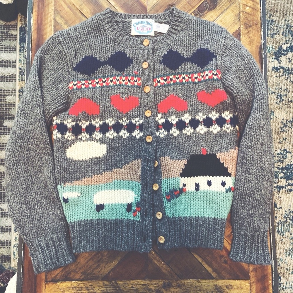 Vintage 80’s Ugly Christmas Sweater